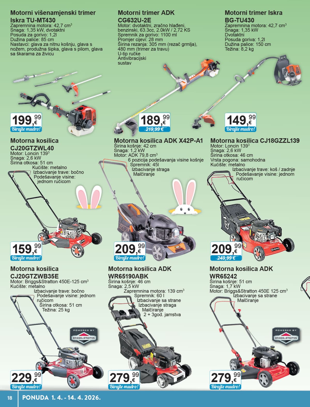 Stranica 18. KTC kataloga - Tehnika i Posuđe od 31.03.2026.