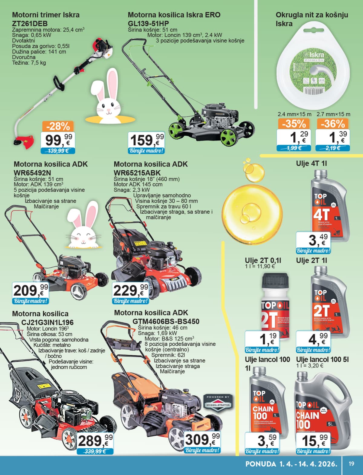 Stranica 19. KTC kataloga - Tehnika i Posuđe od 31.03.2026.