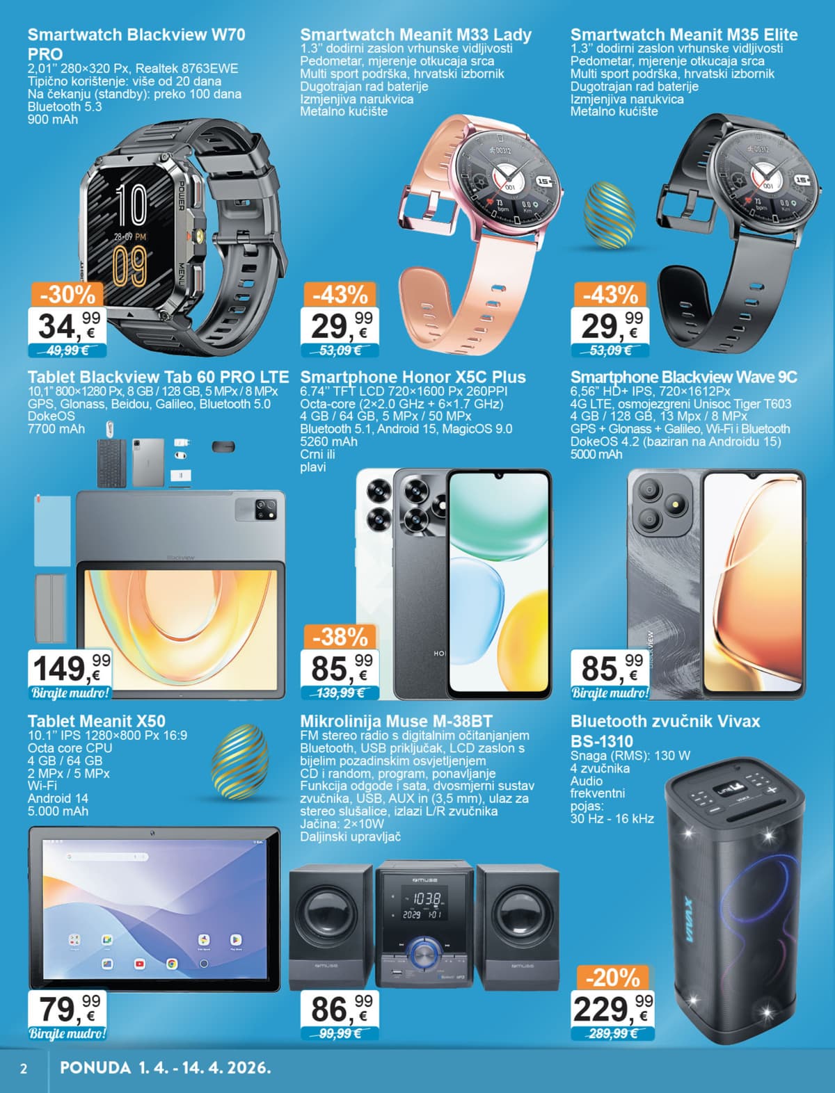 Stranica 2. KTC kataloga - Tehnika i Posuđe od 31.03.2026.