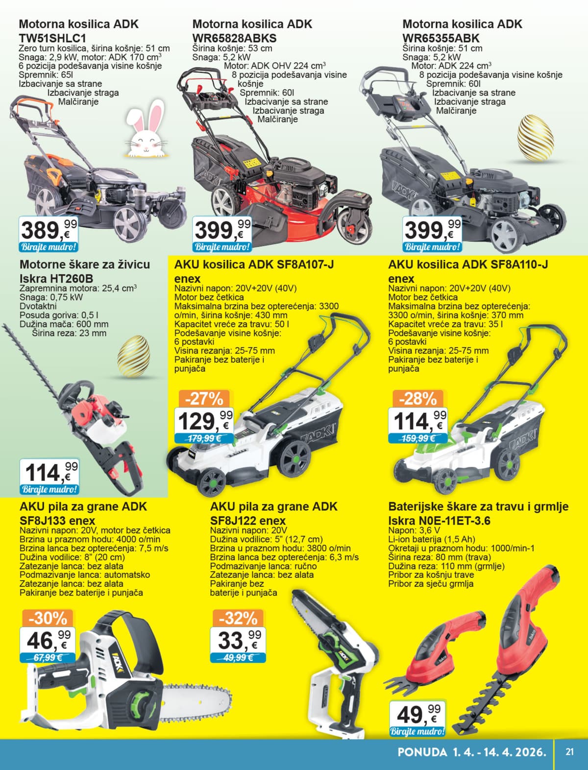 Stranica 21. KTC kataloga - Tehnika i Posuđe od 31.03.2026.