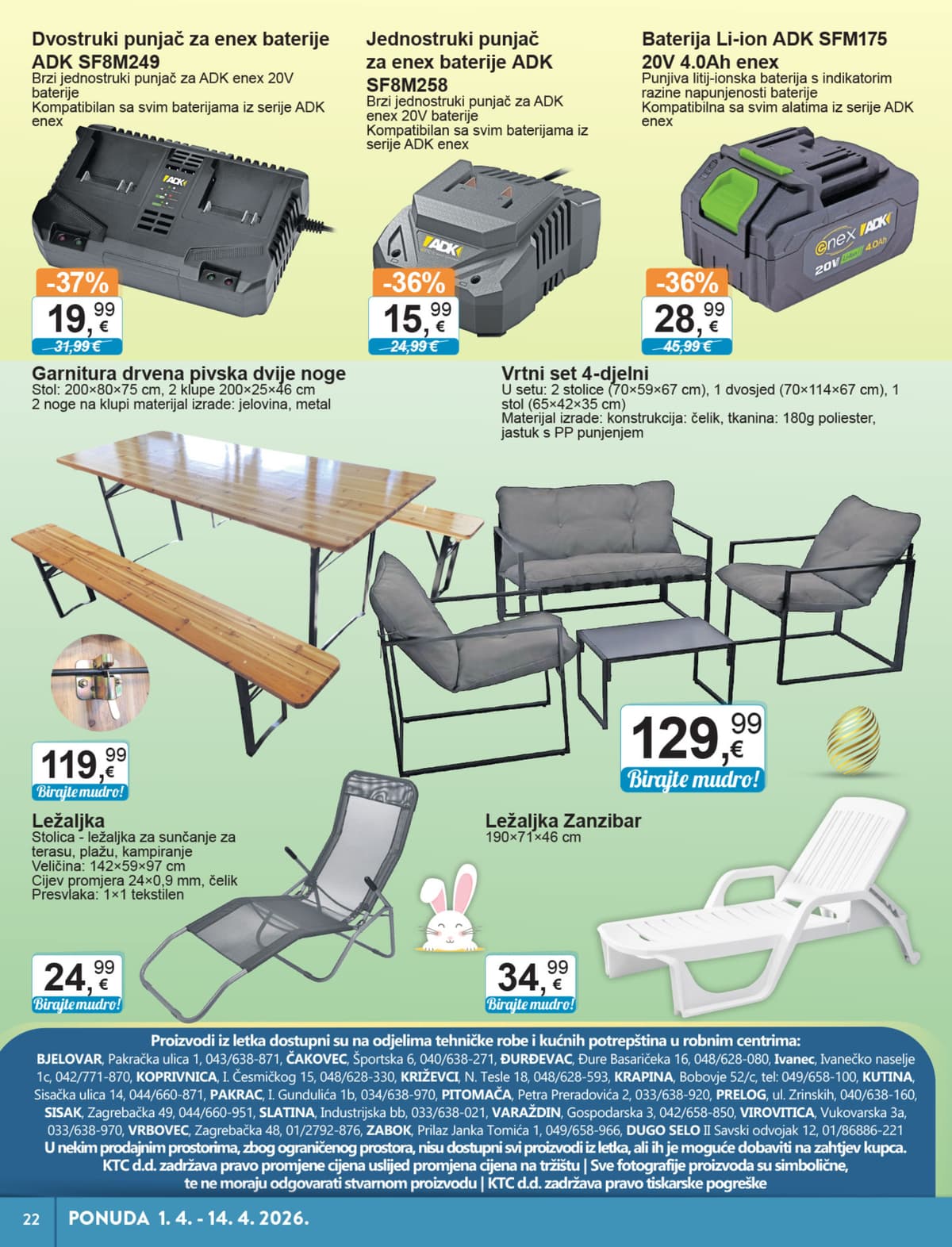 Stranica 22. KTC kataloga - Tehnika i Posuđe