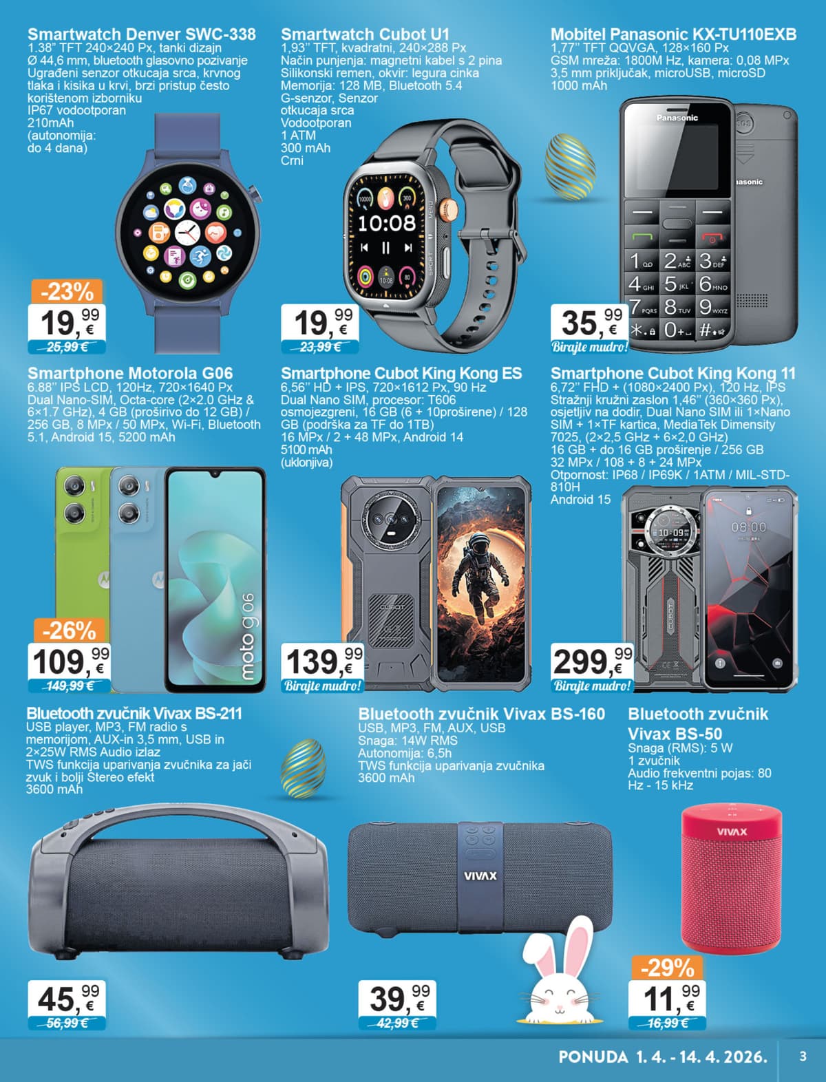 Stranica 3. KTC kataloga - Tehnika i Posuđe od 31.03.2026.