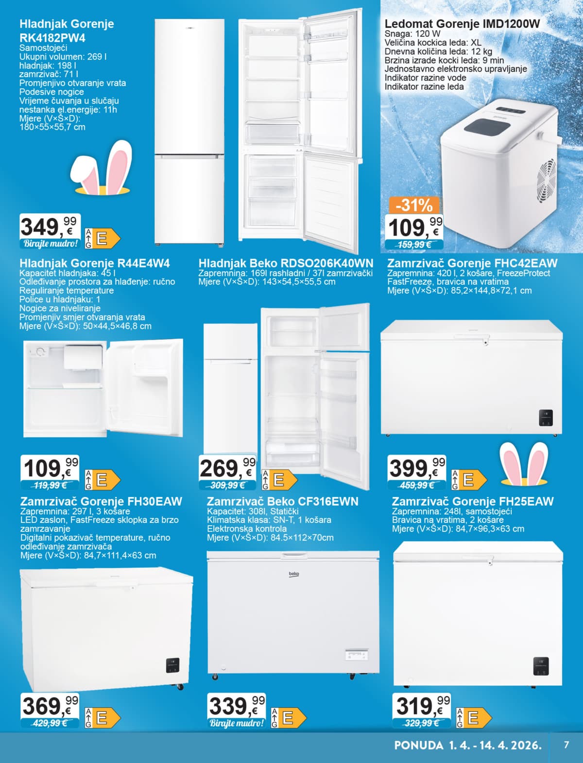 Stranica 7. KTC kataloga - Tehnika i Posuđe od 31.03.2026.