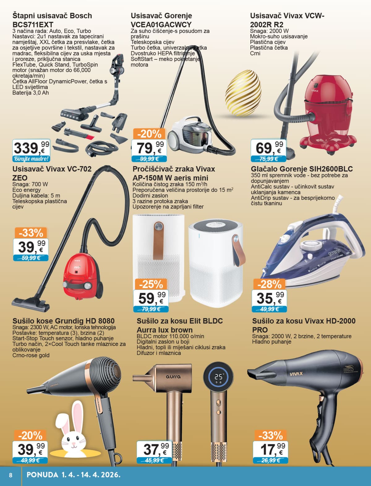 Stranica 8. KTC kataloga - Tehnika i Posuđe