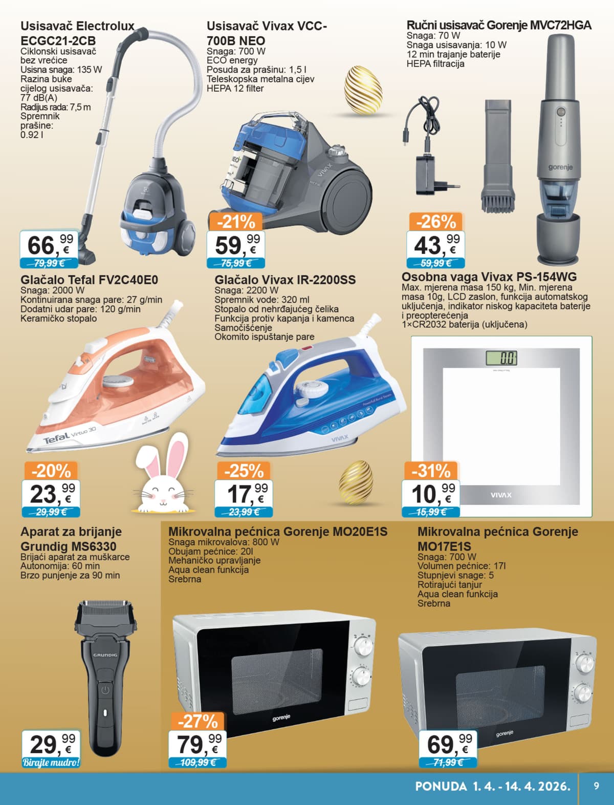 Stranica 9. KTC kataloga - Tehnika i Posuđe