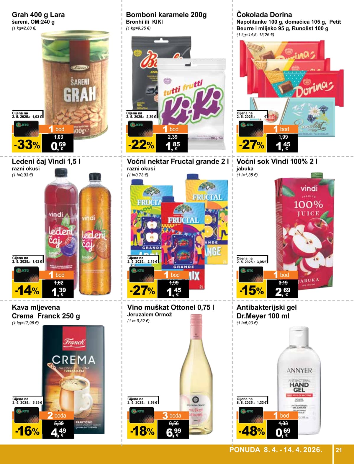 Stranica 21. KTC kataloga - Tjedna Akcija od 07.04.2026.