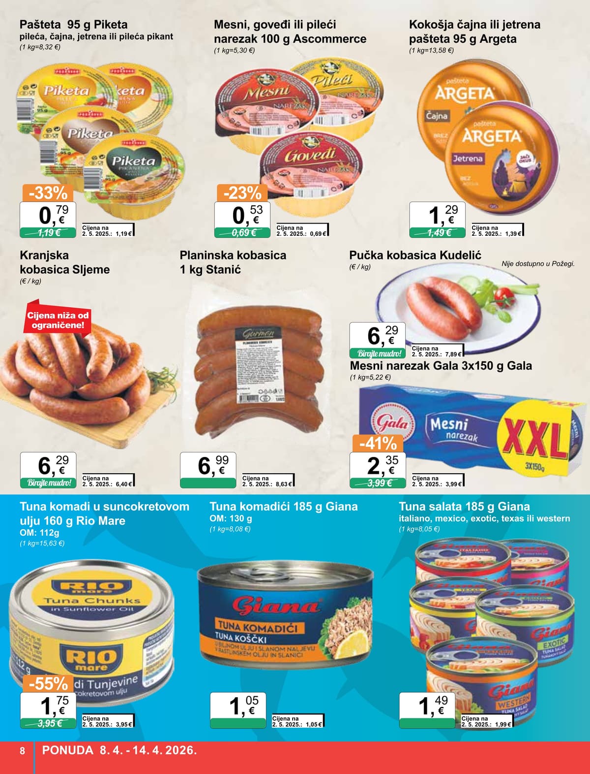 Stranica 8. KTC kataloga - Tjedna Akcija od 07.04.2026.
