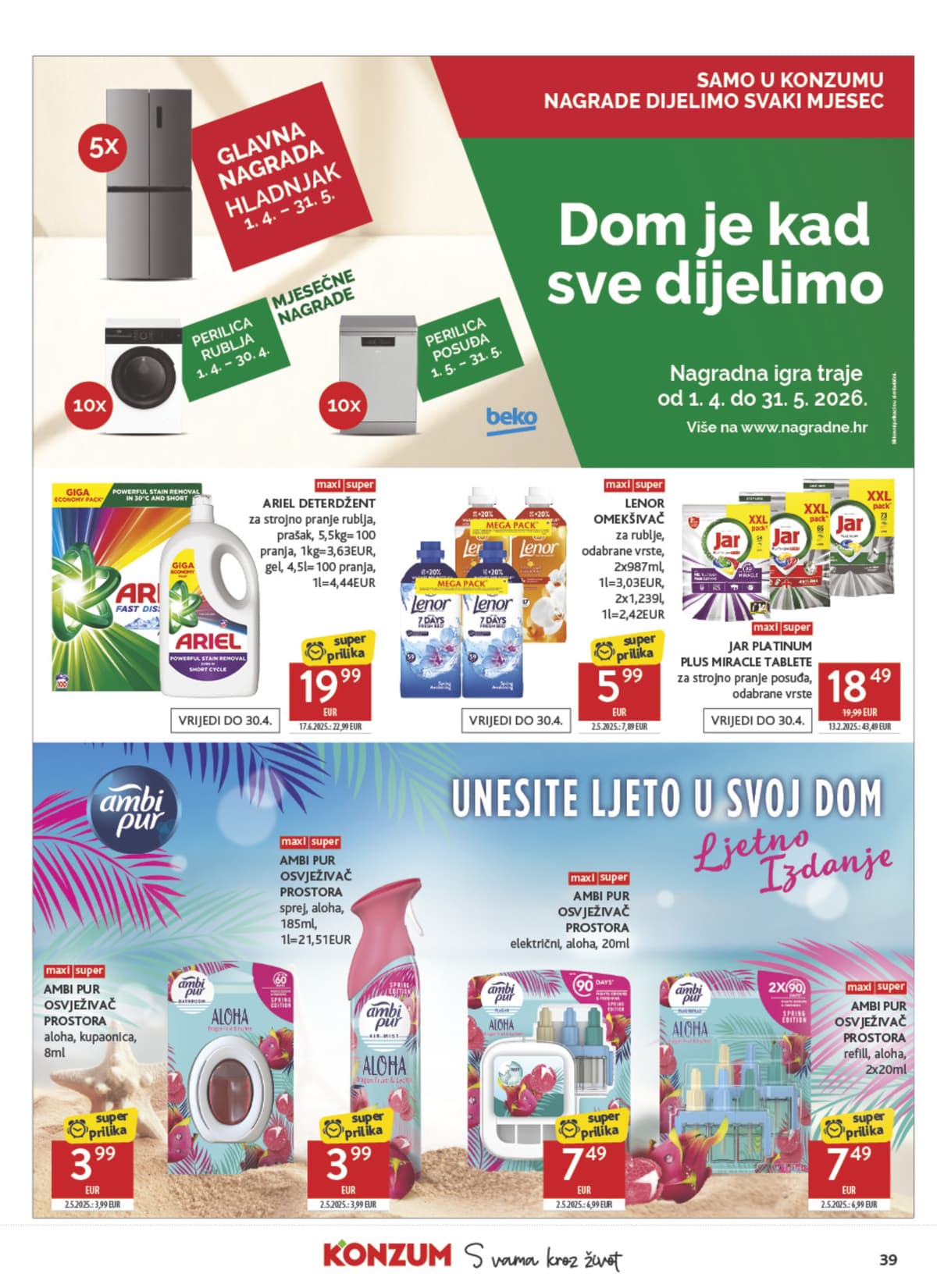 Stranica 39. Konzum kataloga - Tjedna Akcija