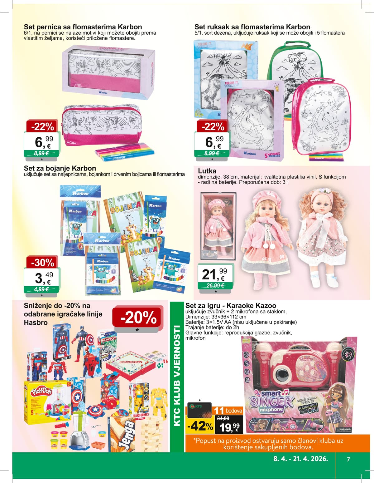 Stranica 2. KTC kataloga - Igračke i Tekstil