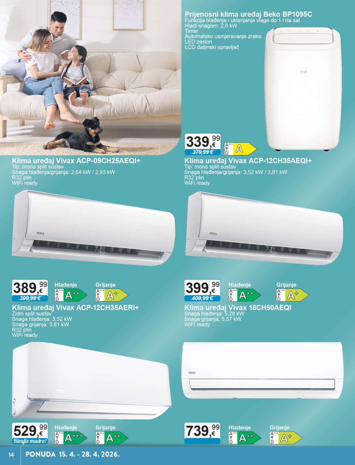 Stranica 14. KTC kataloga - Tehnika i Posuđe od 14.04.2026.