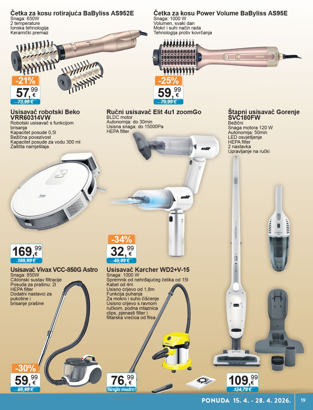 Stranica 19. KTC kataloga - Tehnika i Posuđe od 14.04.2026.