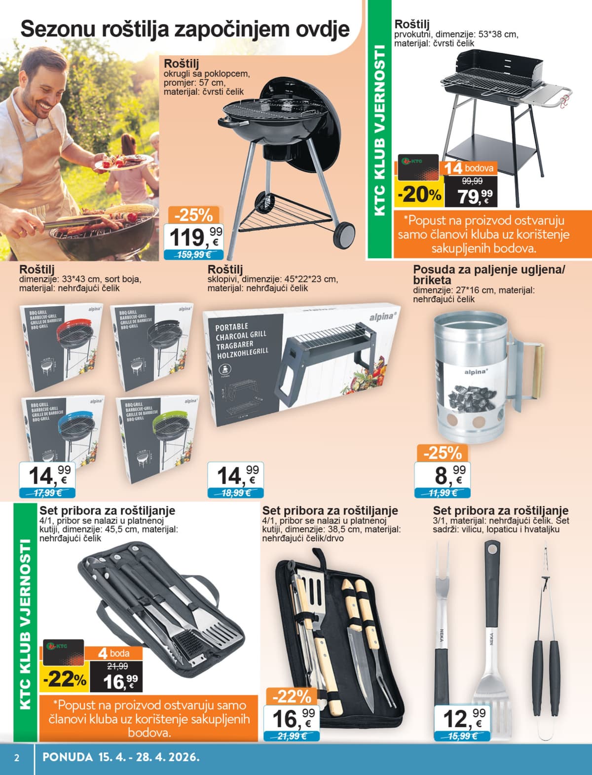 Stranica 2. KTC kataloga - Tehnika i Posuđe od 14.04.2026.