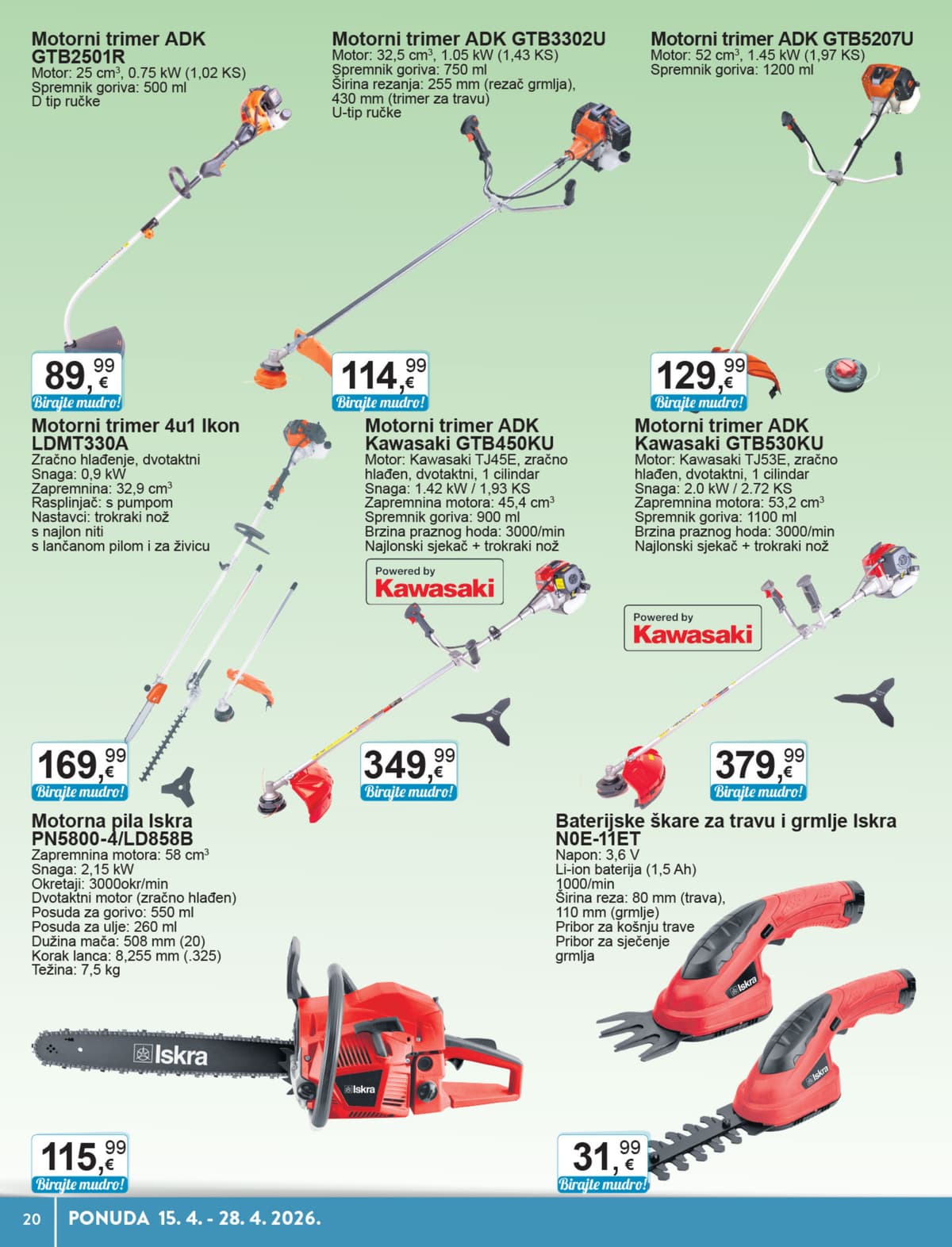 Stranica 20. KTC kataloga - Tehnika i Posuđe od 14.04.2026.