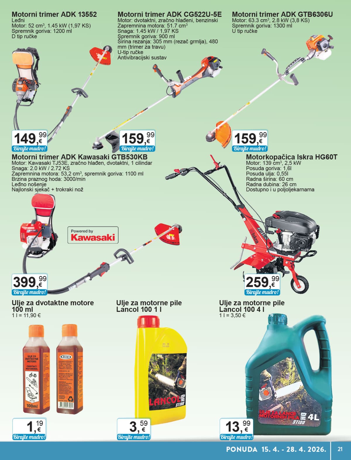Stranica 21. KTC kataloga - Tehnika i Posuđe od 14.04.2026.