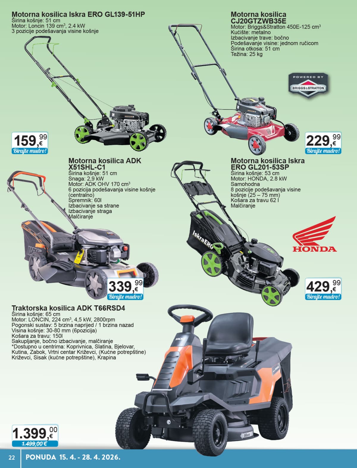 Stranica 22. KTC kataloga - Tehnika i Posuđe od 14.04.2026.