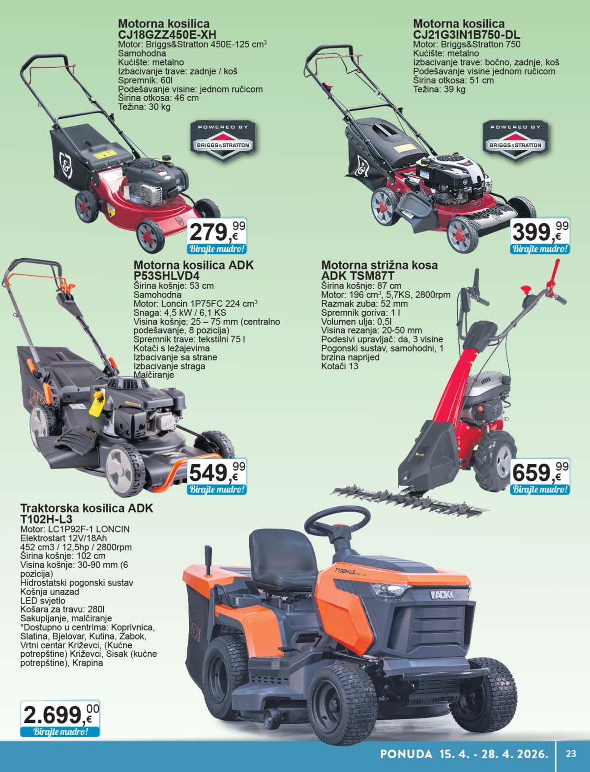 Stranica 23. KTC kataloga - Tehnika i Posuđe od 14.04.2026.