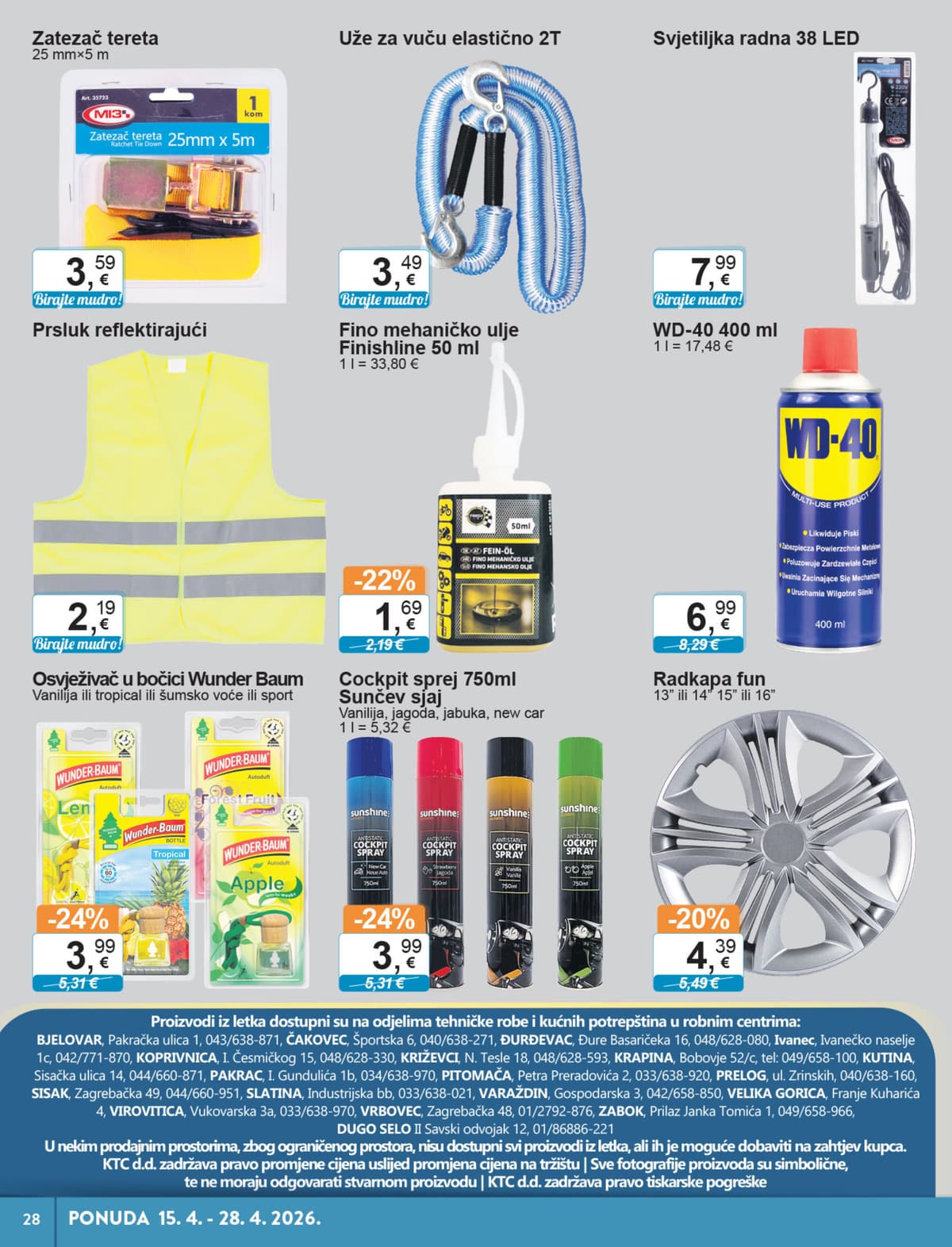 Stranica 28. KTC kataloga - Tehnika i Posuđe od 14.04.2026.