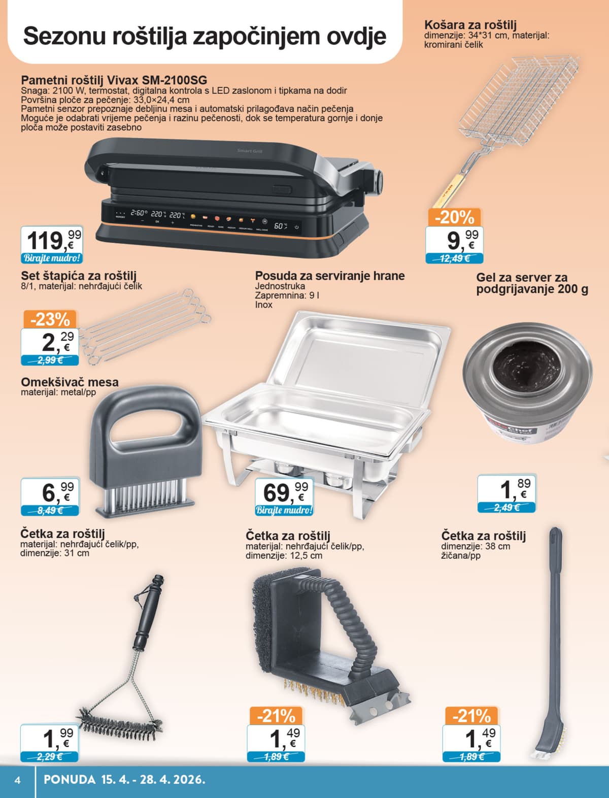 Stranica 4. KTC kataloga - Tehnika i Posuđe od 14.04.2026.