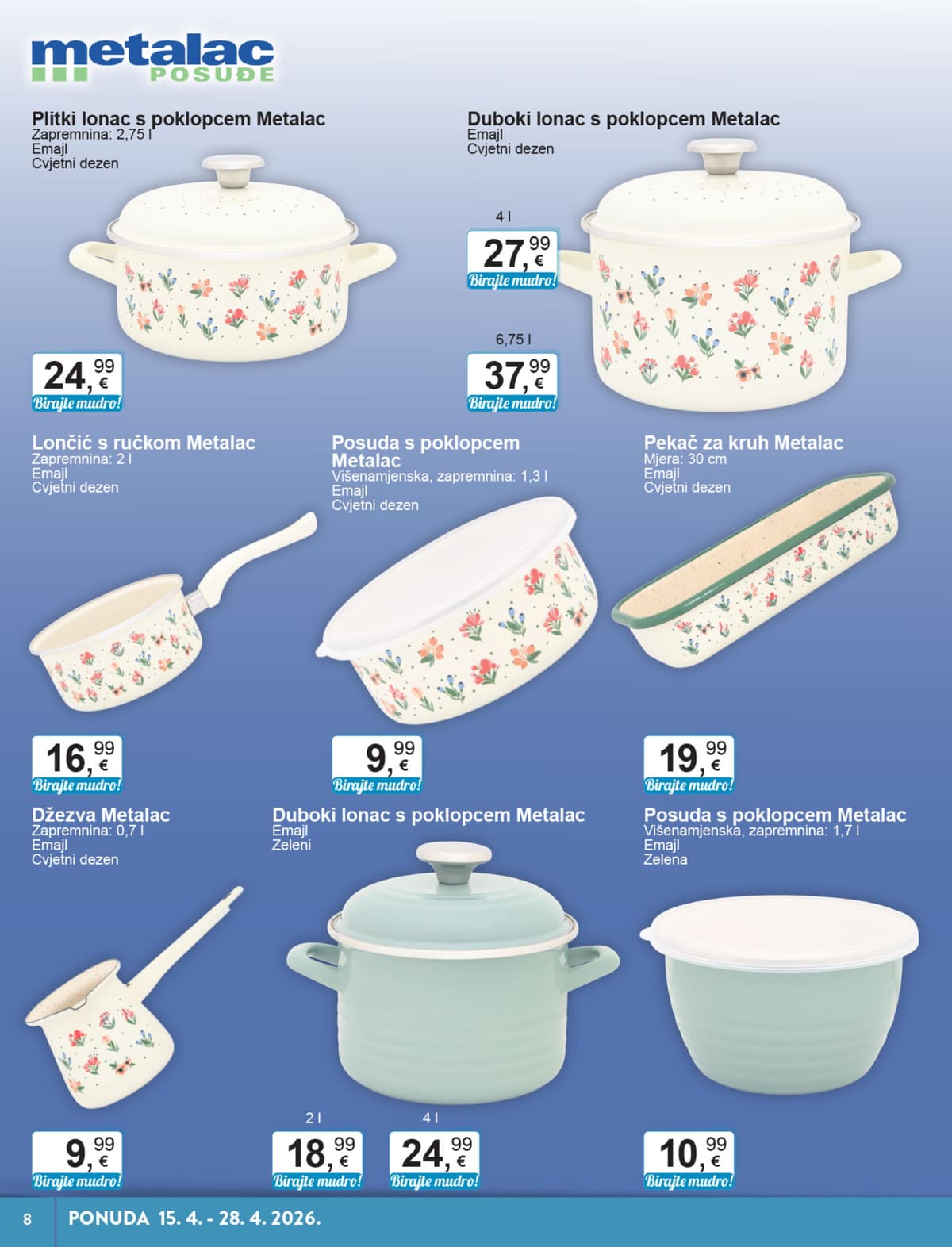 Stranica 8. KTC kataloga - Tehnika i Posuđe