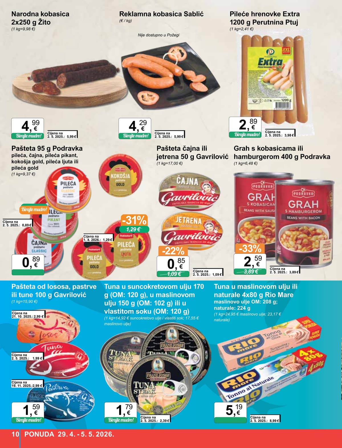 Stranica 10. KTC kataloga - Tjedna Akcija od 27.04.2026.