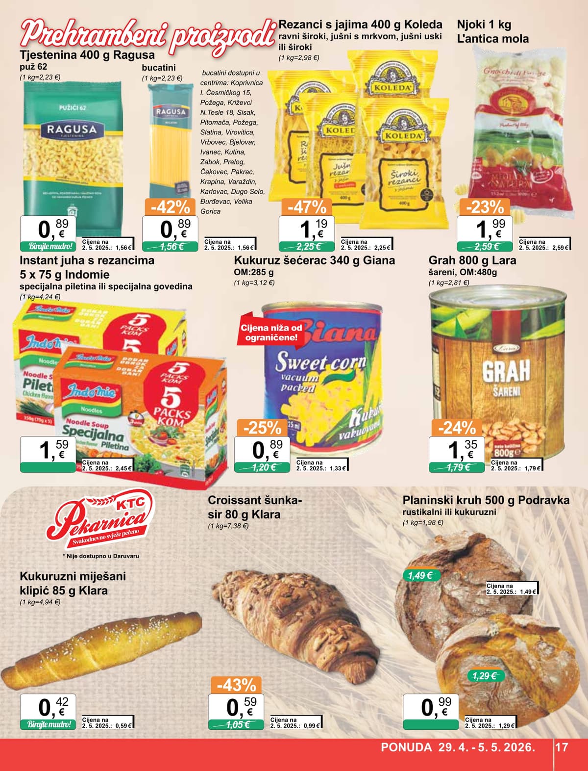 Stranica 17. KTC kataloga - Tjedna Akcija od 27.04.2026.