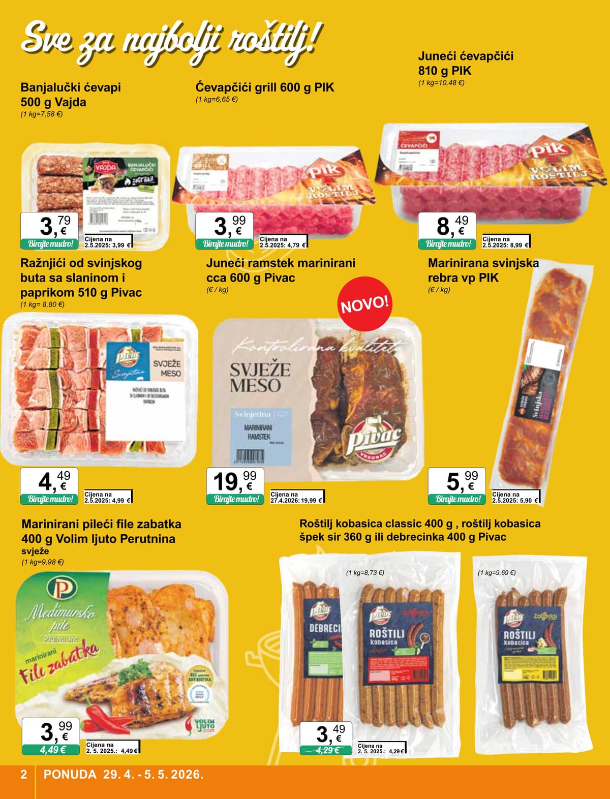 Stranica 2. KTC kataloga - Tjedna Akcija od 27.04.2026.