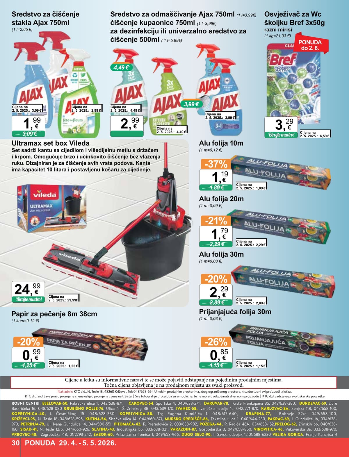 Stranica 30. KTC kataloga - Tjedna Akcija od 27.04.2026.