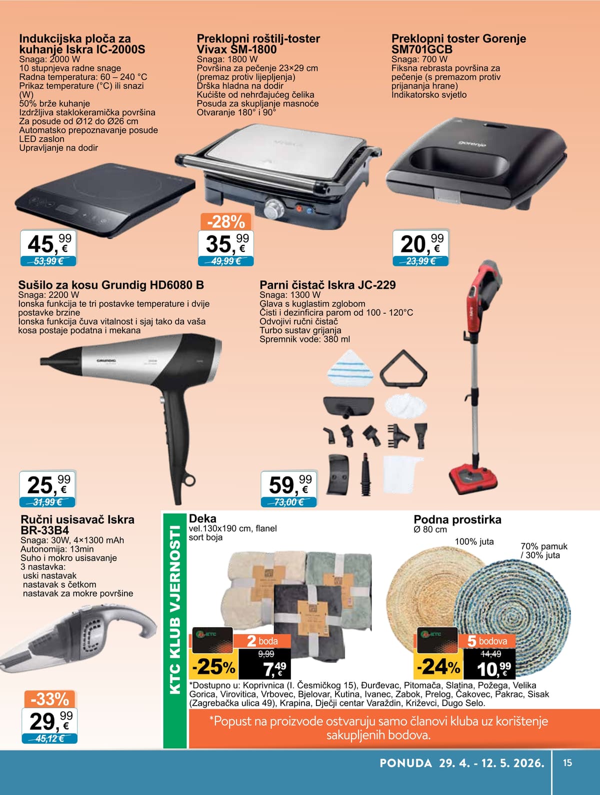 Stranica 12. KTC kataloga - Tehnika i Posuđe