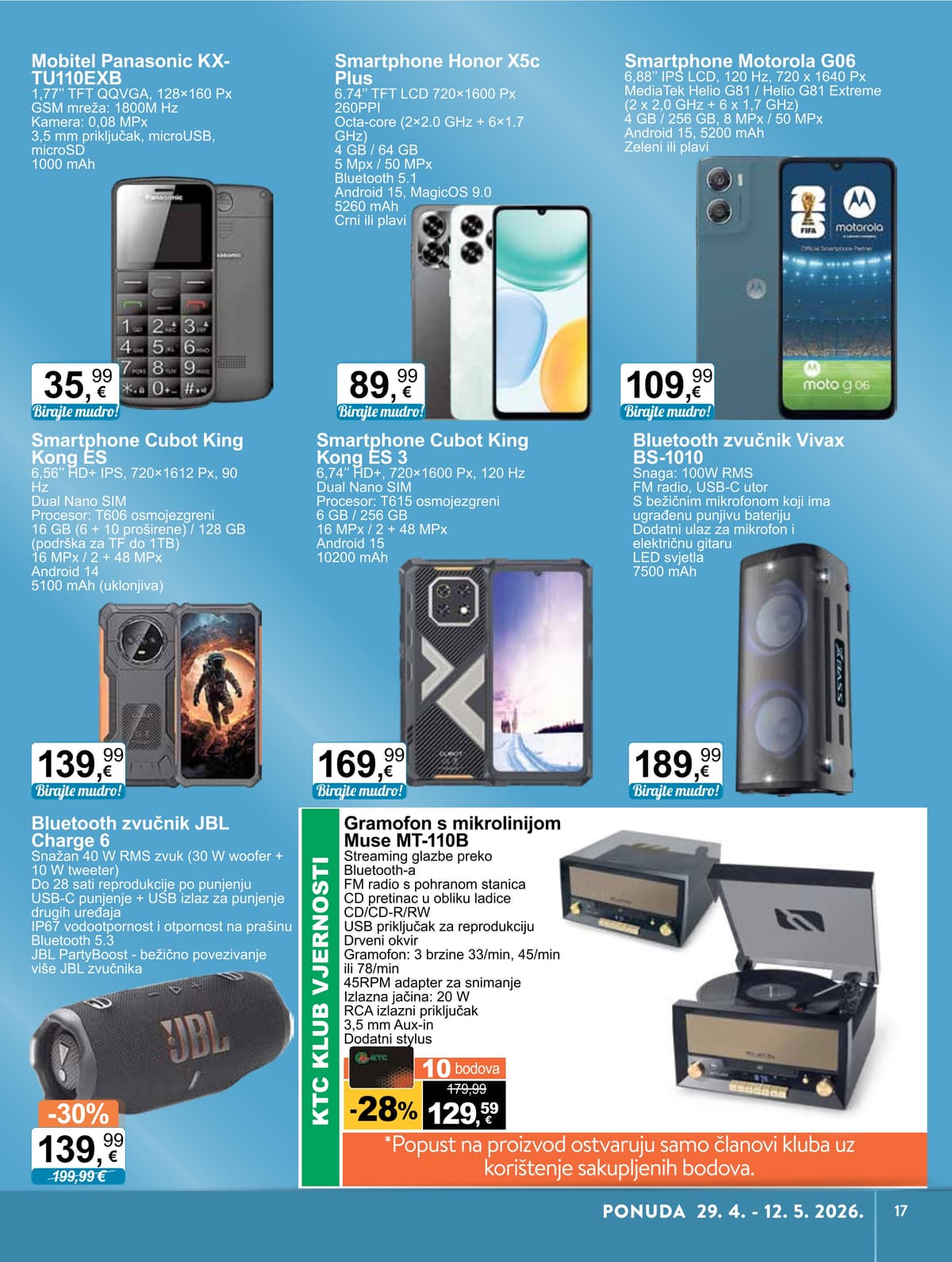 Stranica 14. KTC kataloga - Tehnika i Posuđe