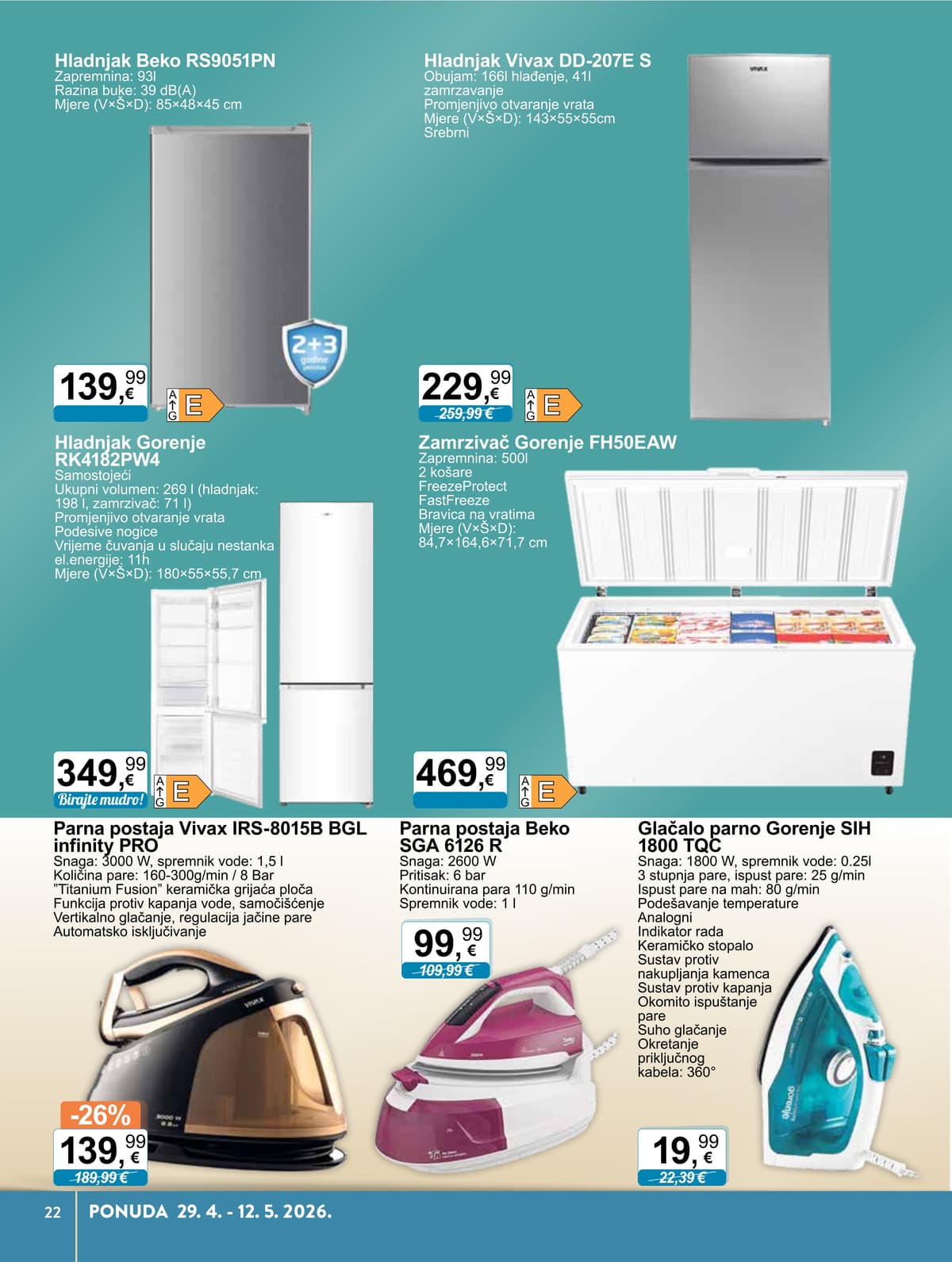 Stranica 19. KTC kataloga - Tehnika i Posuđe od 27.04.2026.