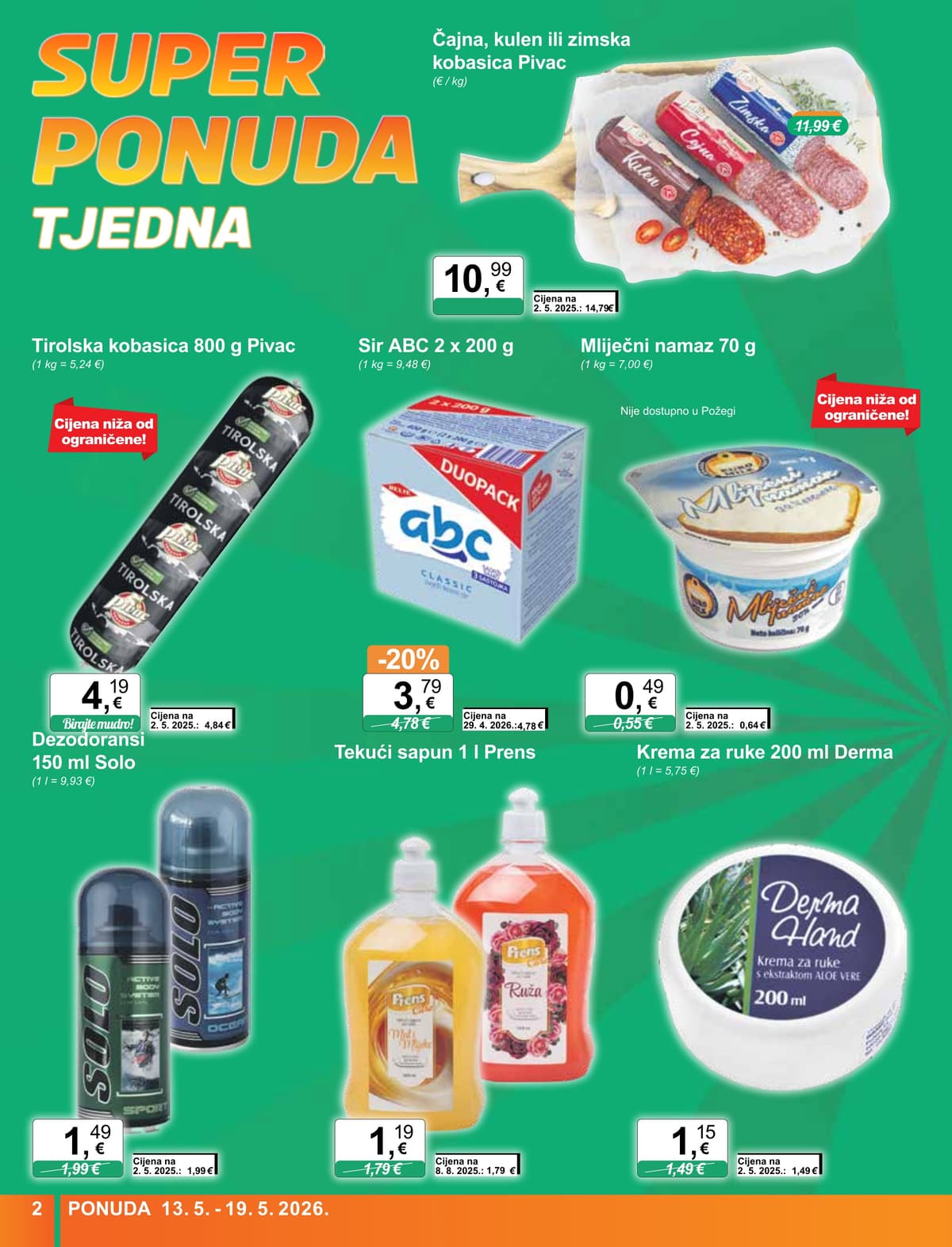 Stranica 2. KTC kataloga - Tjedna Akcija
