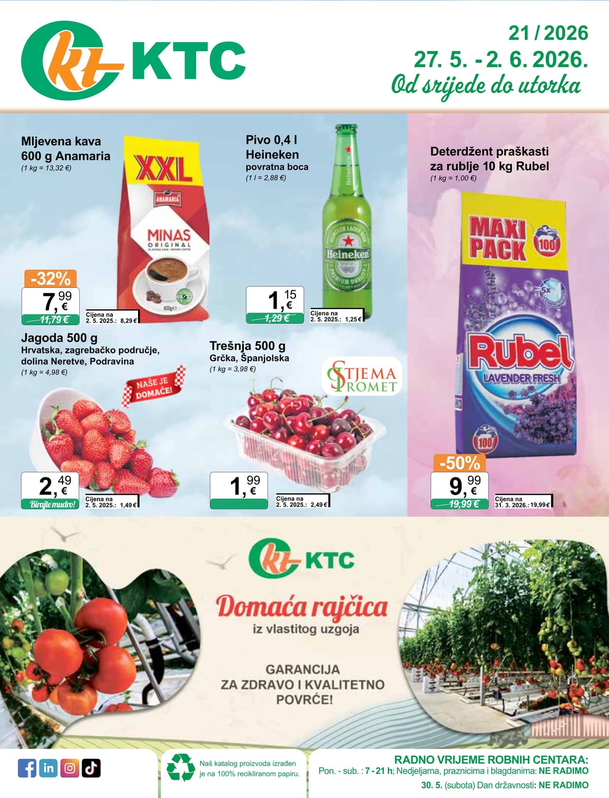 Stranica 1. KTC kataloga - Tjedna Akcija