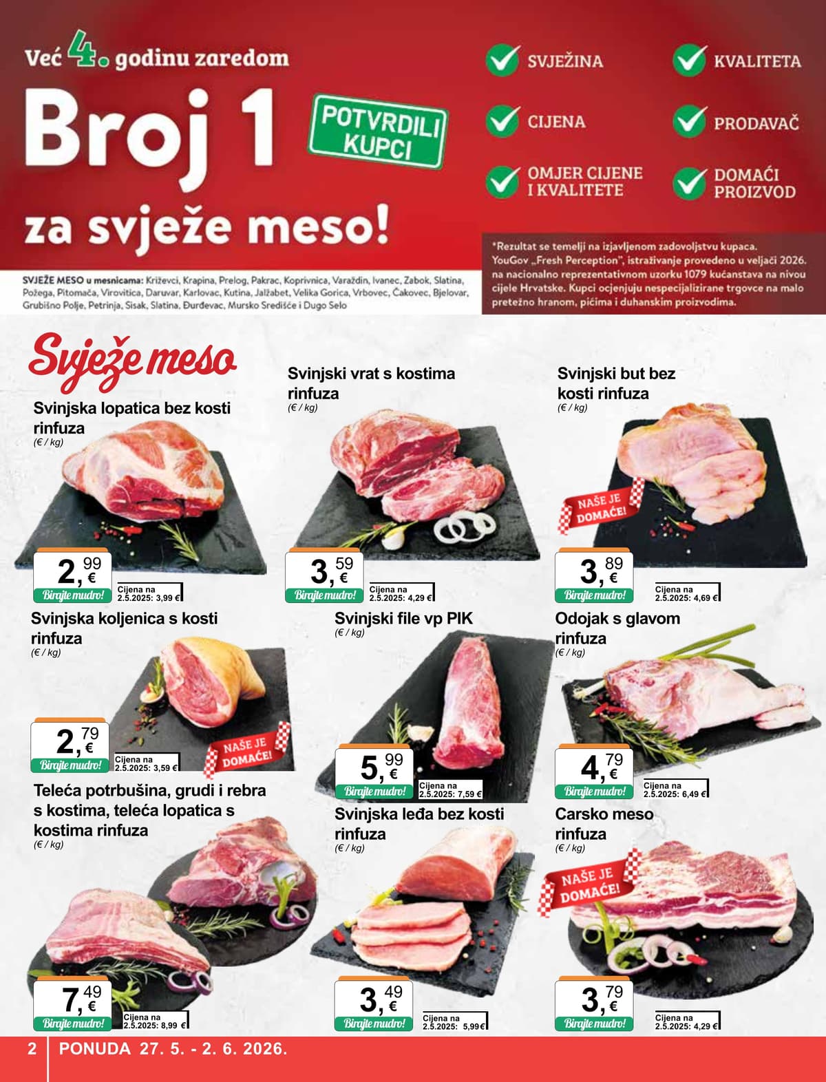 Stranica 2. KTC kataloga - Tjedna Akcija od 24.05.2026.