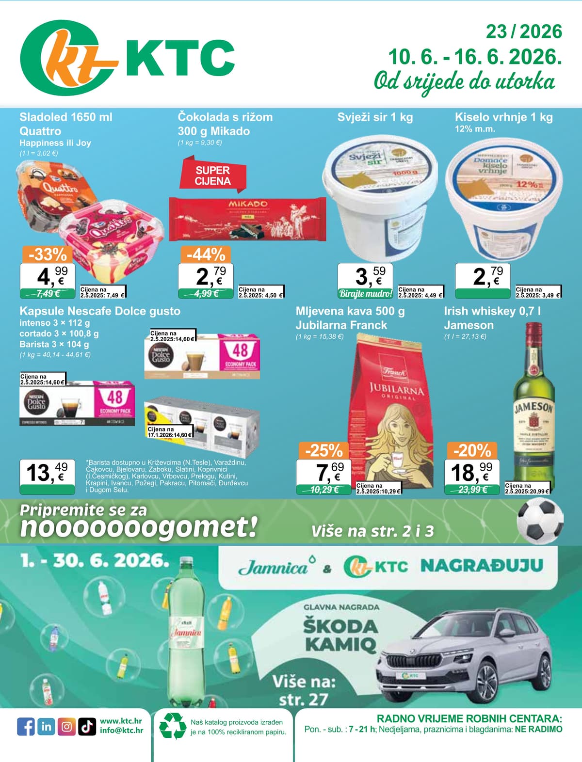 Stranica 1. KTC kataloga - Tjedna Akcija