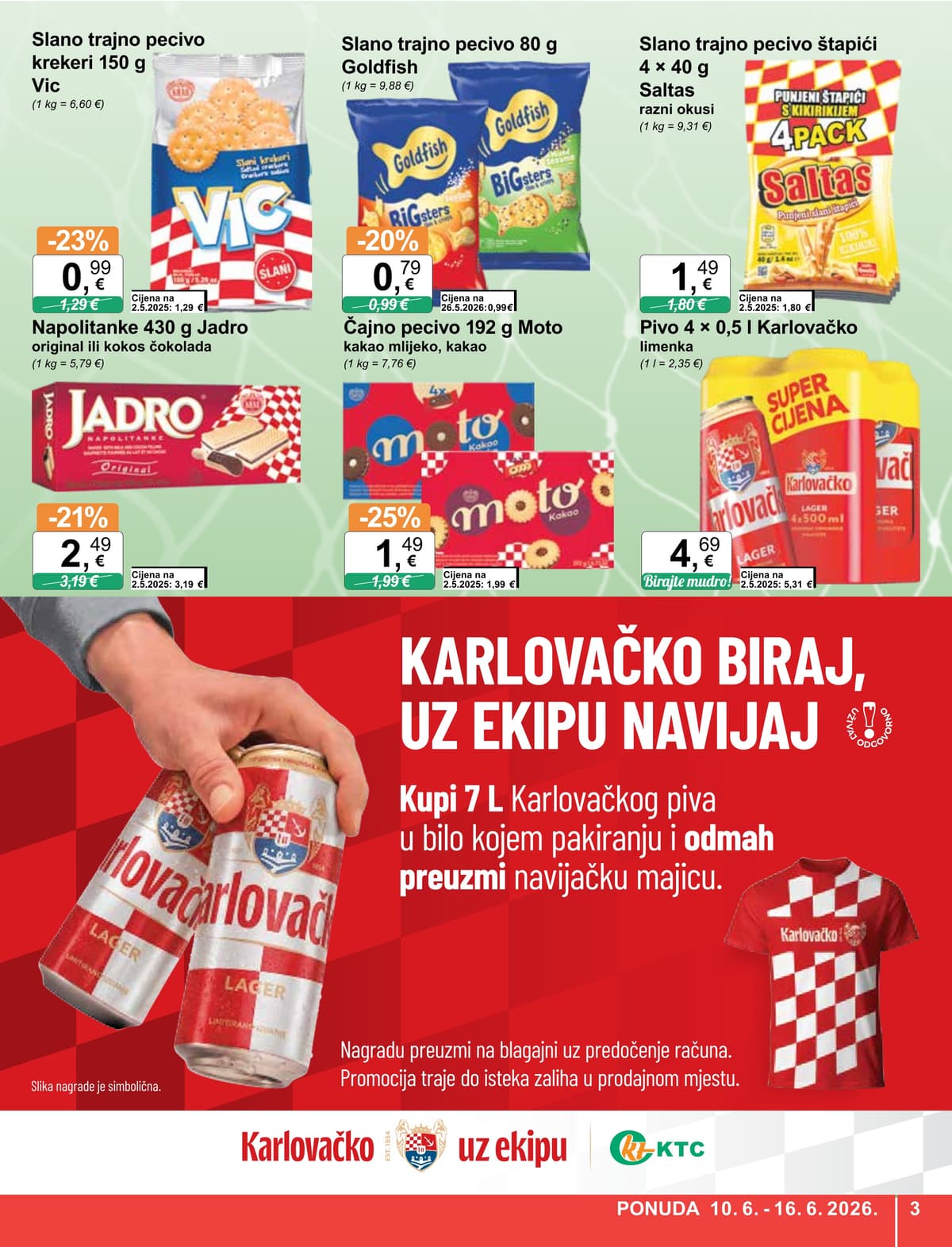 Stranica 3. KTC kataloga - Tjedna Akcija od 08.06.2026.