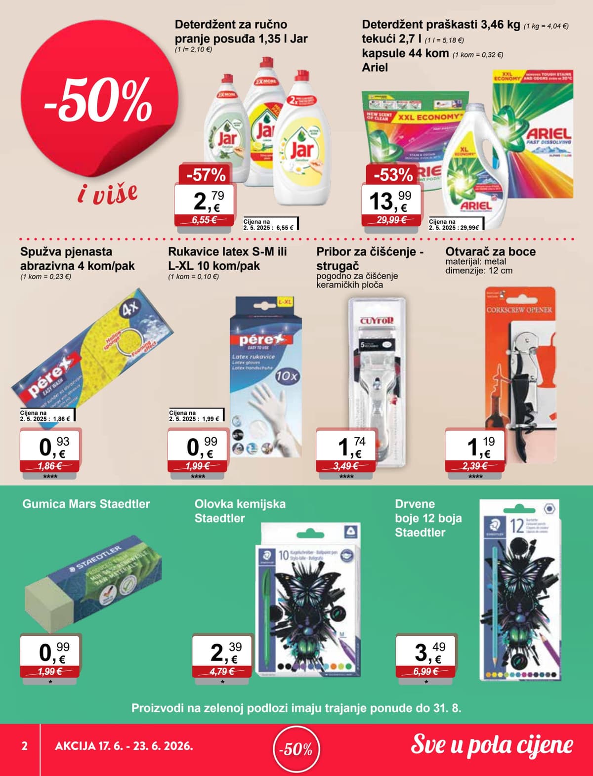 Stranica 2. KTC kataloga - Sve u pola cijene