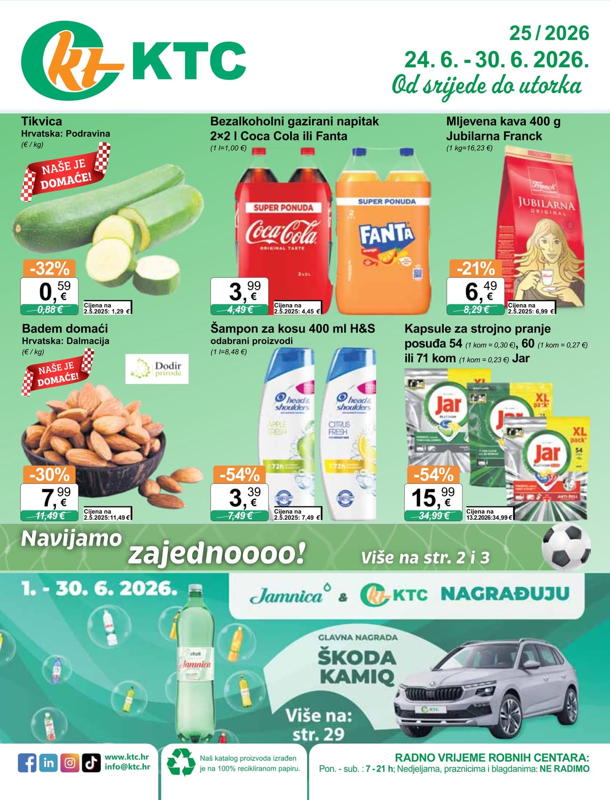 Stranica 1. KTC kataloga - Tjedna Akcija