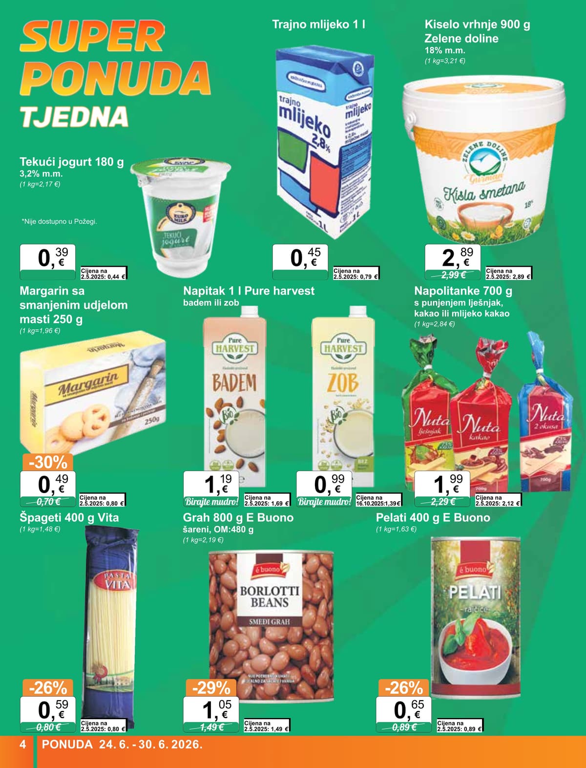 Stranica 4. KTC kataloga - Tjedna Akcija od 22.06.2026