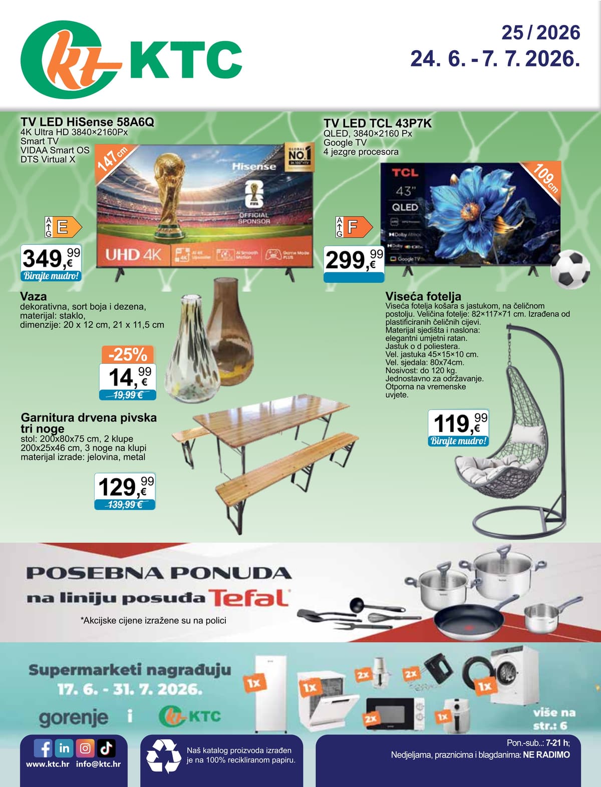 Stranica 1. KTC kataloga - Tehnika i Posuđe