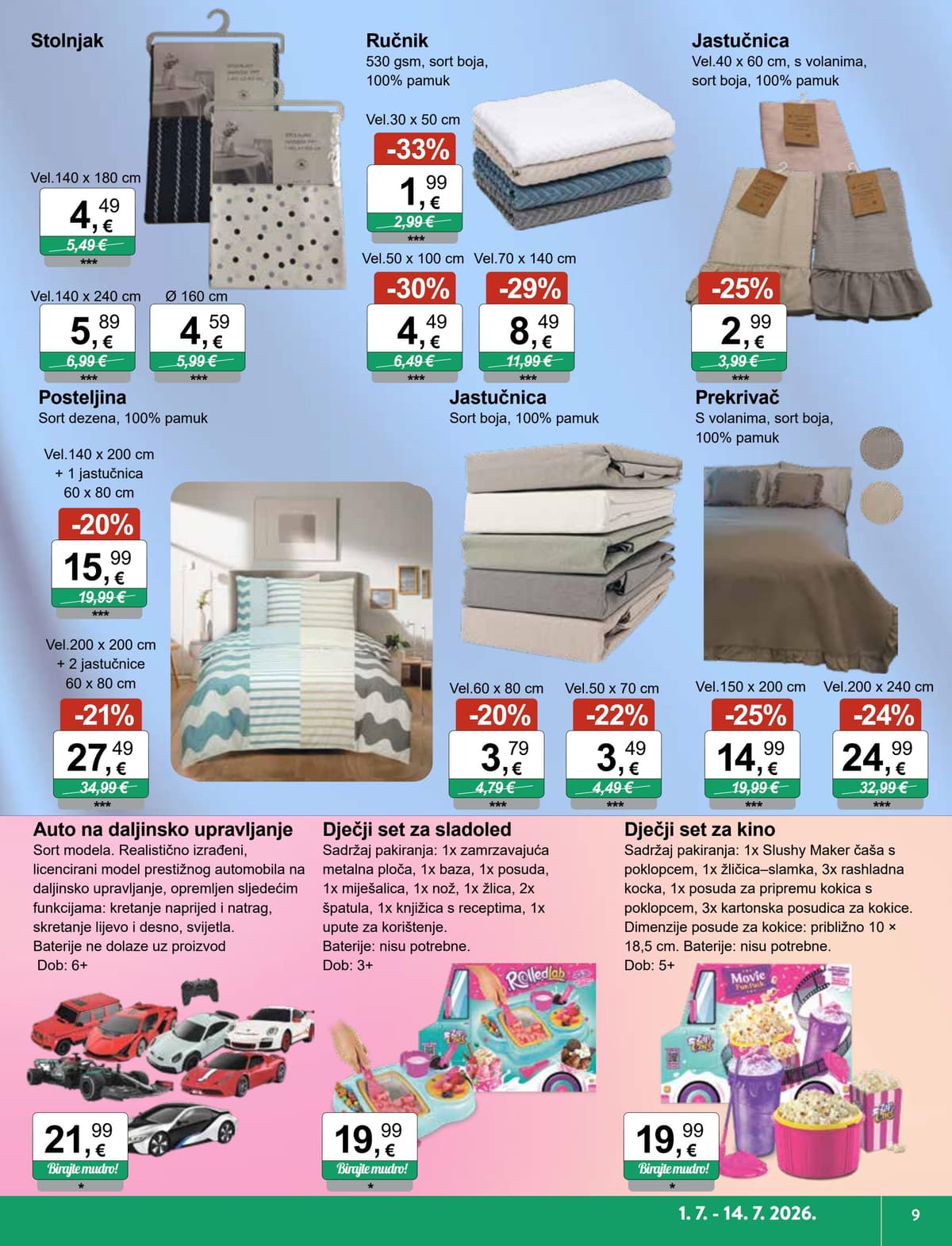 Stranica 9. KTC kataloga - Igračke i tekstil
