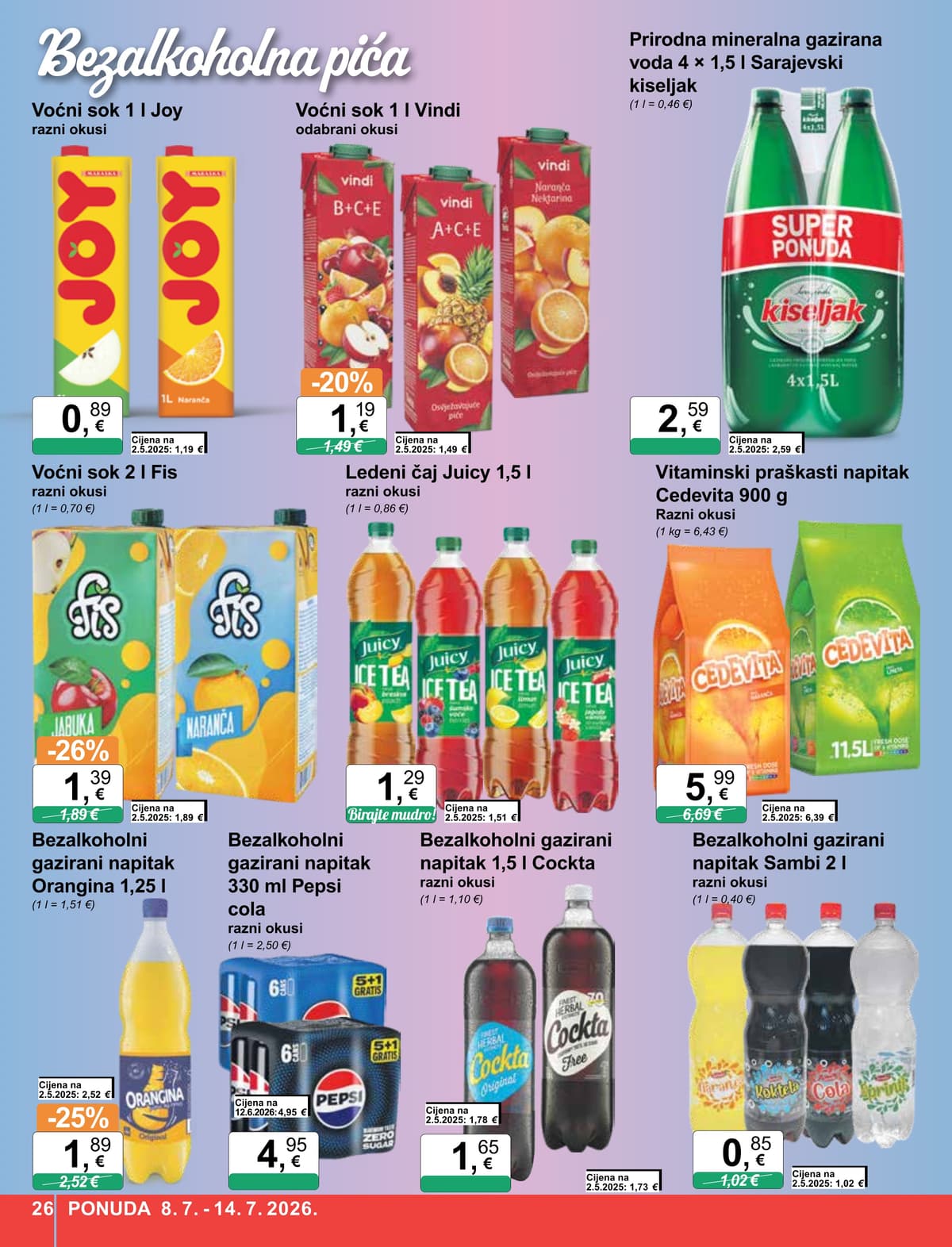 Stranica 26. KTC kataloga - Tjedna Akcija od 16.07.2026
