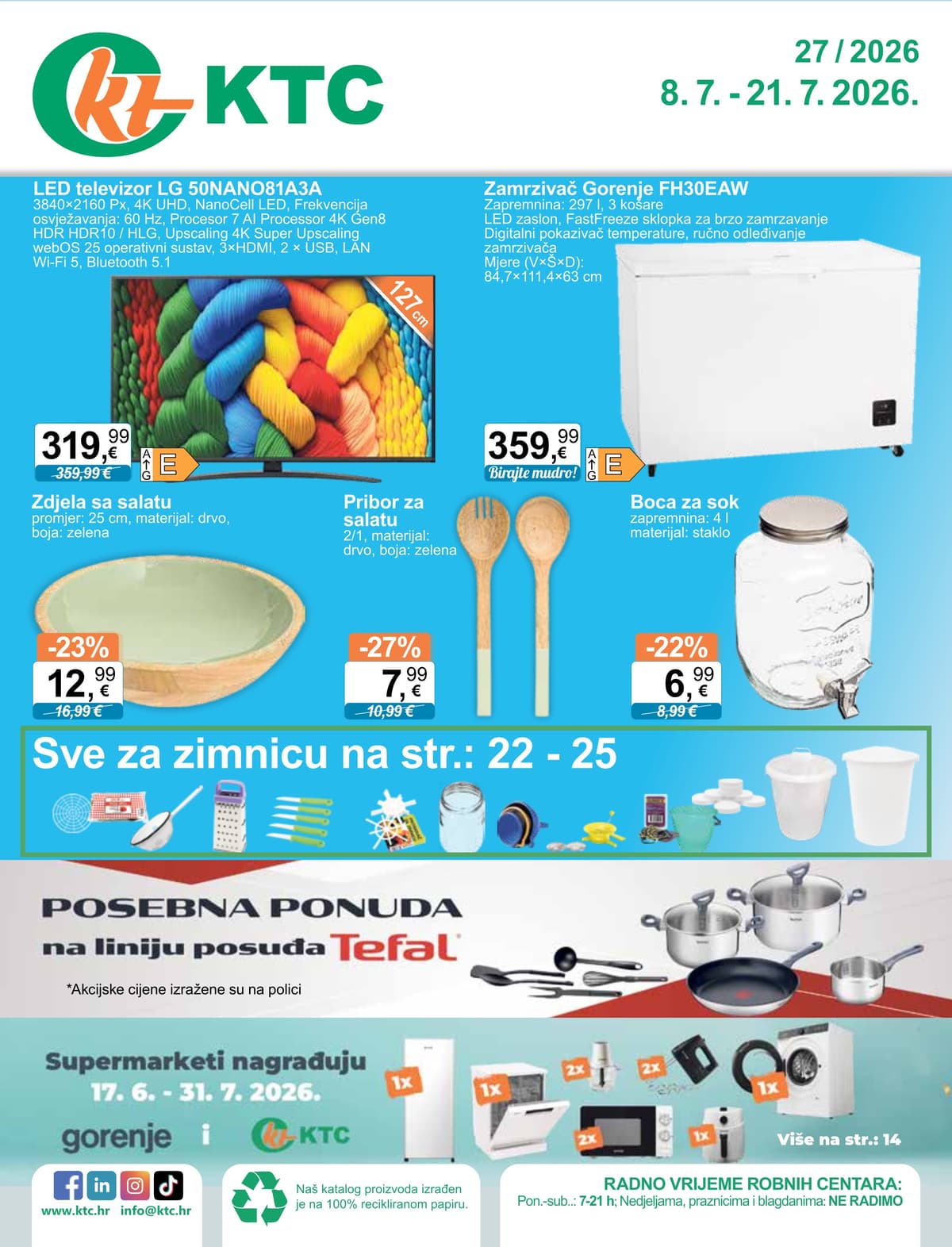 Stranica 1. KTC kataloga - Tehnika i posuđe od 16.07.2026