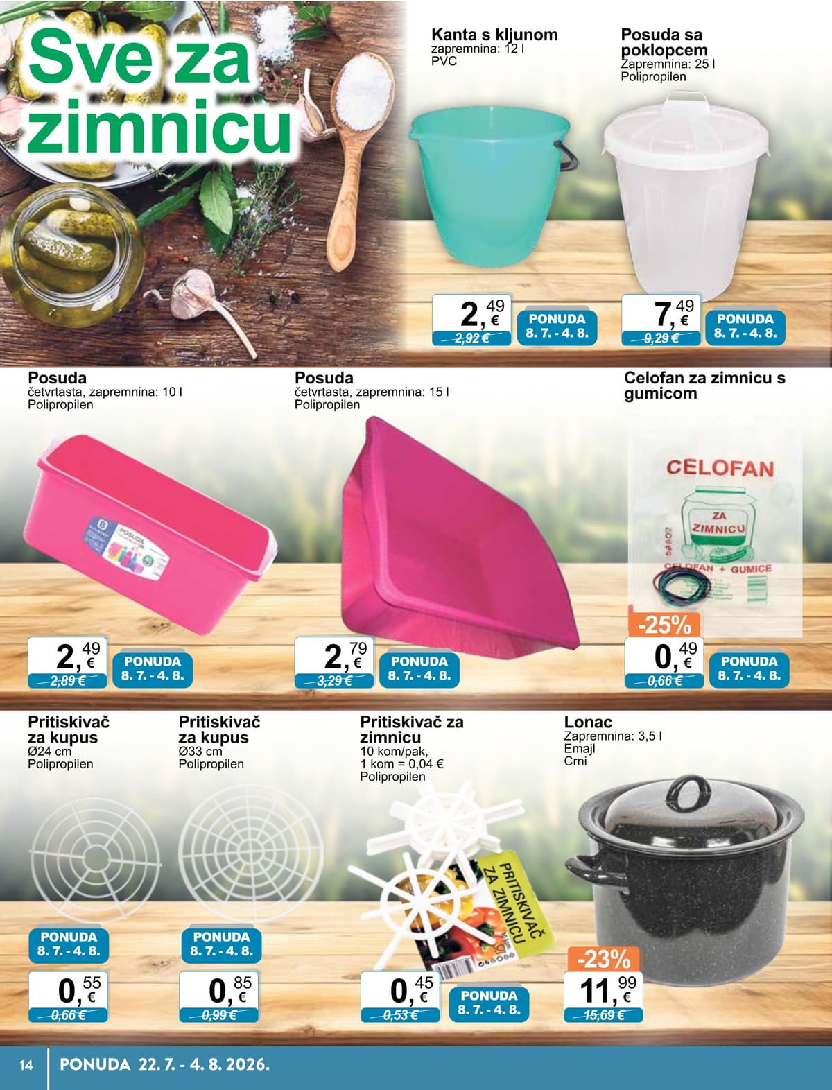 Stranica 14. KTC kataloga - Tehnika i Posuđe od 23.07.2026.