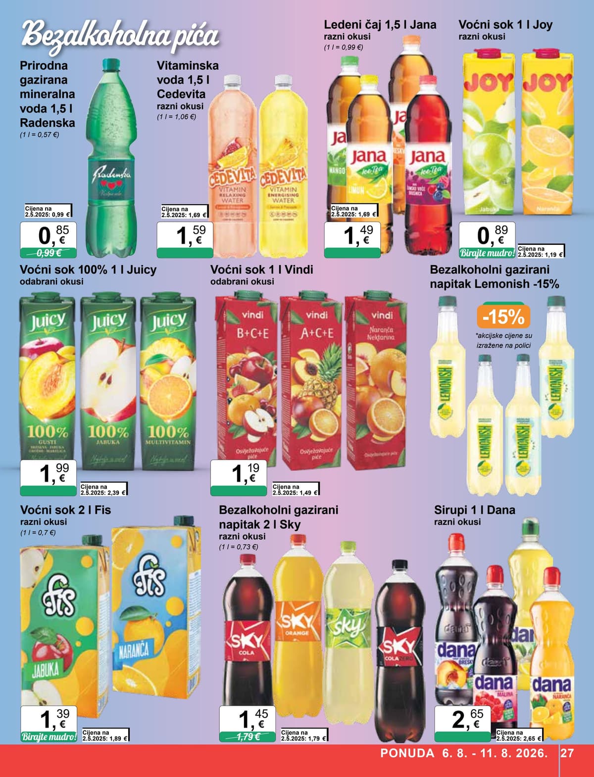 Stranica 27. KTC kataloga - Tjedna Akcija od 03.08.2026.