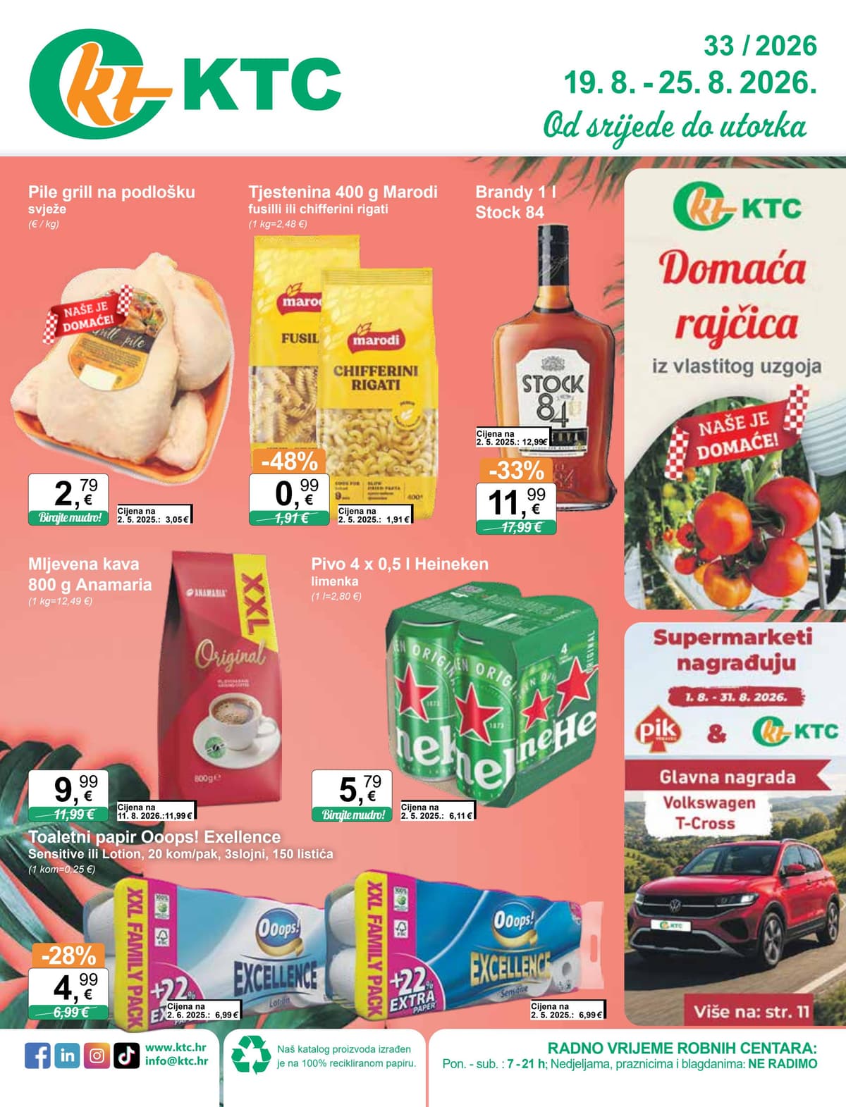 Stranica 1. KTC kataloga - Tjedna Akcija
