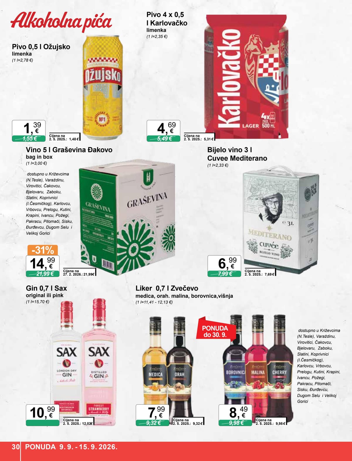 Stranica 30. KTC kataloga - Tjedna Akcija od 07.09.2026.