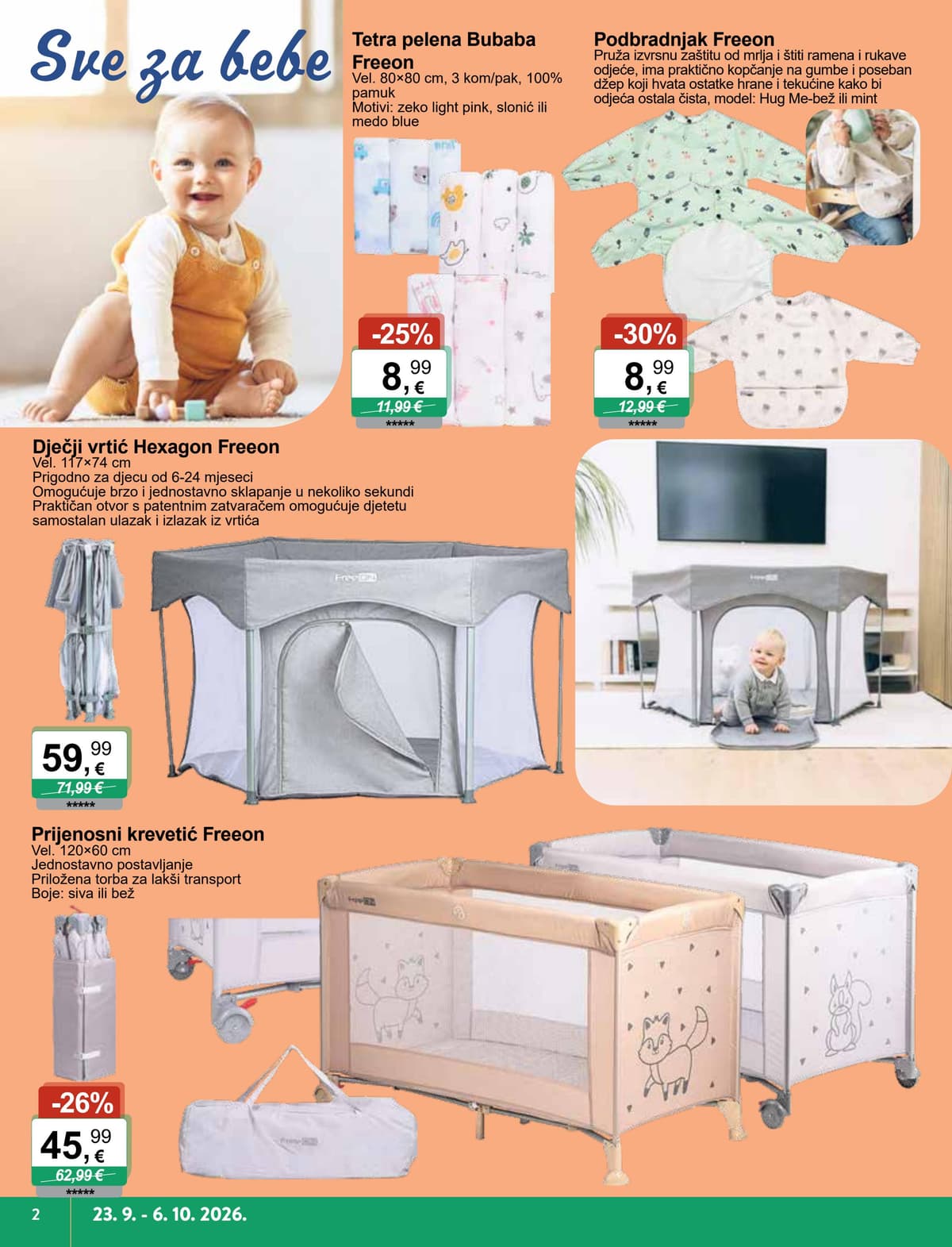 Stranica 2. KTC kataloga - Sve za bebe