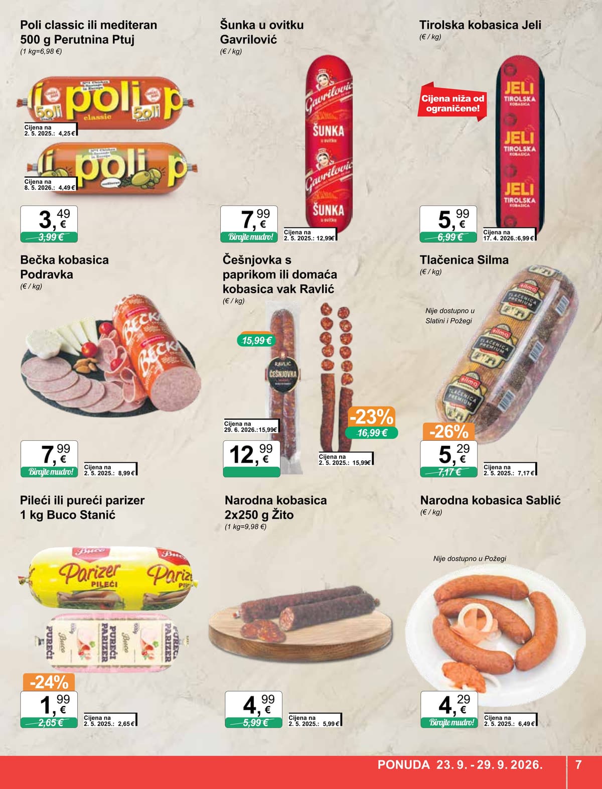 Stranica 7. KTC kataloga - Tjedna Akcija od 20.09.2026.
