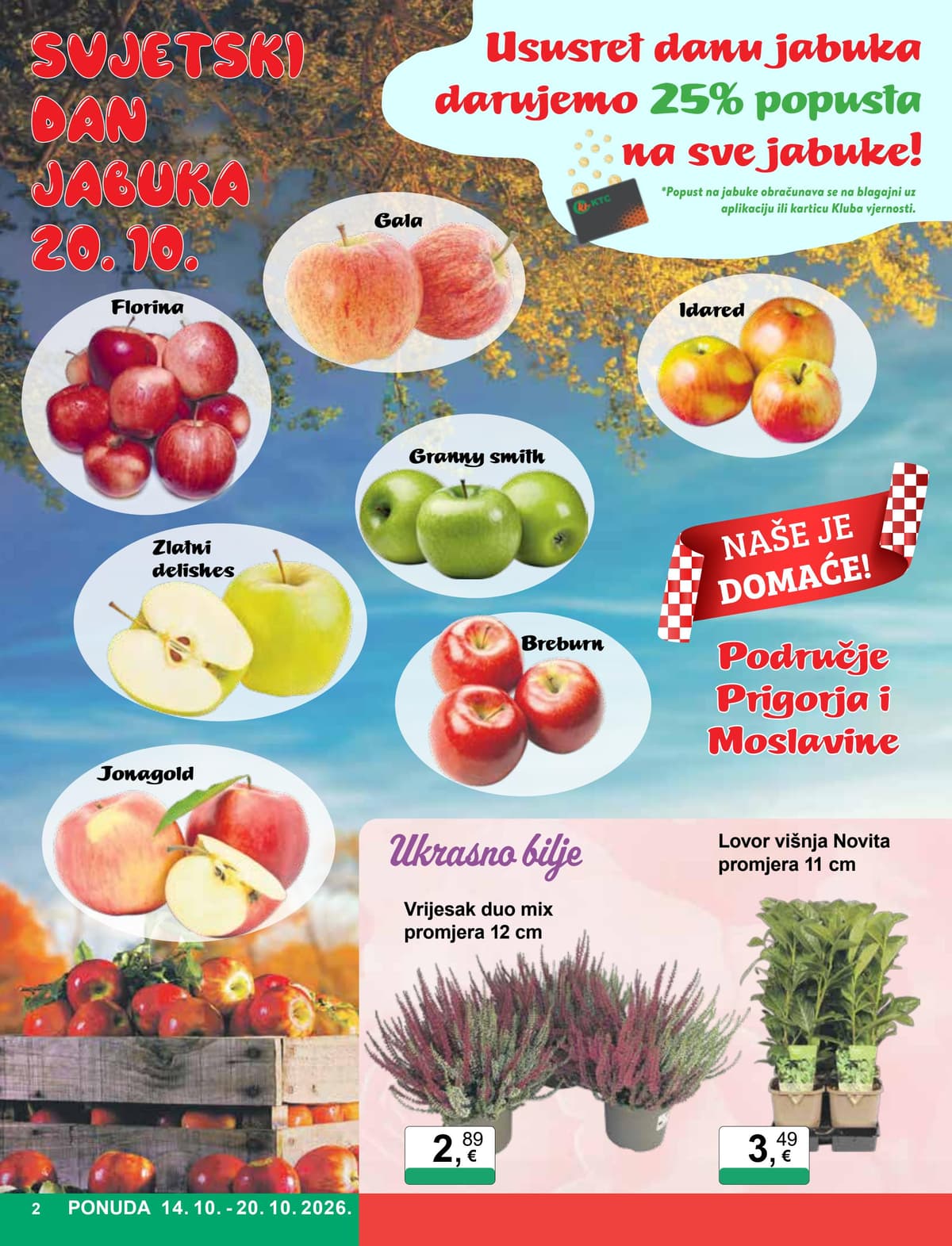 Stranica 2. KTC kataloga - Tjedna Akcija od 16.10.2026.