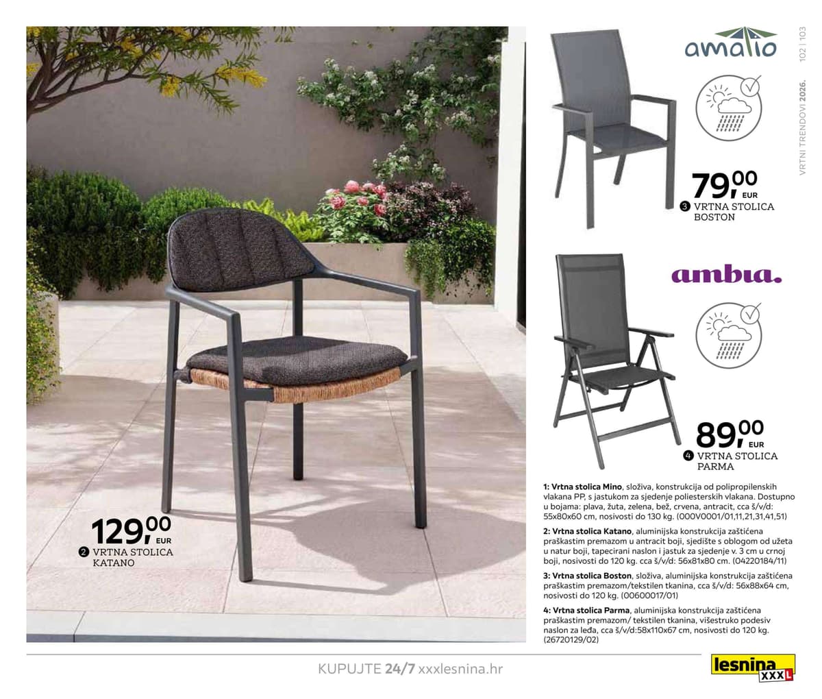 Stranica 103. Lesnina kataloga - Vrtni trendovi 2026.